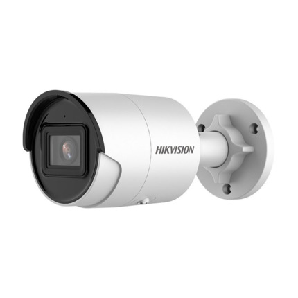 Comprar HIKVISION PRO DS-2CD2086G2-IU(2.8mm) Cámara Bullet IP 8MP 2,8mm WDR120 IP66 IR40 Acusense 2ªGen. DarkFighter Alarma Clasificación MIC Hikvision