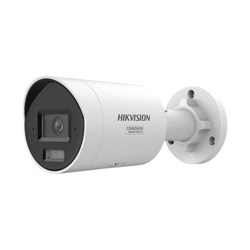 HIKVISION PRO DS-2CD2087G3-LI2UY2 Cámara bullet IP 8Mpx, óptica fija 2.8mm, IR + luz blanca 40m, WDR 130dB, IA, SD, micrófono, l