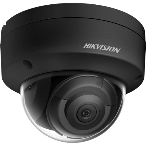 HIKVISION PRO DS-2CD2143G2-IS BLCK Cámara mini-domo IP 4Mpx, óptica fija, IR 30m, WDR, Acusense, E/S alarma/audio, IP67, IK10, c