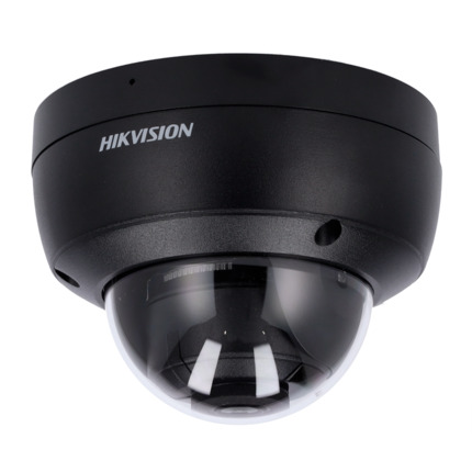 Comprar HIKVISION PRO DS-2CD2143G2-IU(2.8mm)(BLACK) Hikvision - Cámara Domo IP gama PRO - Resolución 4 Megapíxel (2688x1520) - Lente 2.8 mm | Micrófono integrado | PoE - IR alcance 30 m | Detección de movimiento 2.0 - AcuSense | Face Detection