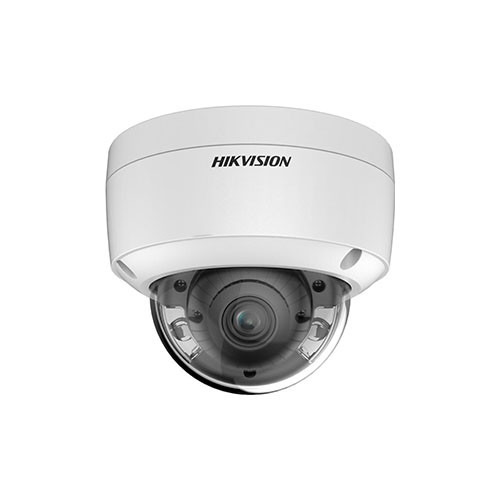HIKVISION PRO DS-2CD2147G2-LSU 2.8 Cámara mini-domo IP 4Mpx, óptica fija 2.8mm, luz blanca30m, Colorvu, WDR 130dB, SD, micrófono