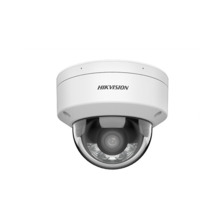 HIKVISION PRO DS-2CD2147G2H-LI Mini-domo IP 4Mpx, ColorVu, óptica 2.8 mm, IR/Luz blanca 30m, WDR 130dB, Slot MicroSD,  IP67, 12V