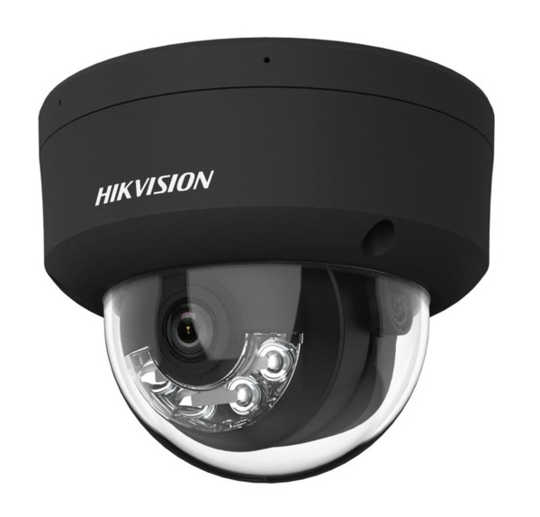HIKVISION PRO DS-2CD2147G2H-LISU(2.8mm)/eF/BLACK Cámara Domo IP 4MP 2.8mm Smart Hybrid Light con ColorVu Black Acusense Motion D