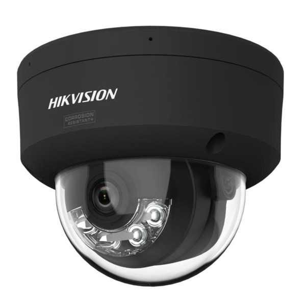 HIKVISION PRO DS-2CD2147G3-LIS2UY(2.8mm)(BLACK) Cámara Domo IP 4MP ColorVu 3.0 Acusense 3.0 24/7 Smart Hybrid Light Black