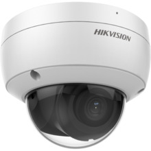 HIKVISION PRO DS-2CD2183G2-IU 2.8 Cámara mini-domo IP 8Mpx, óptica fija 2.8mm, IR 30m, WDR, Acusense, H.265+, micrófono incorpor