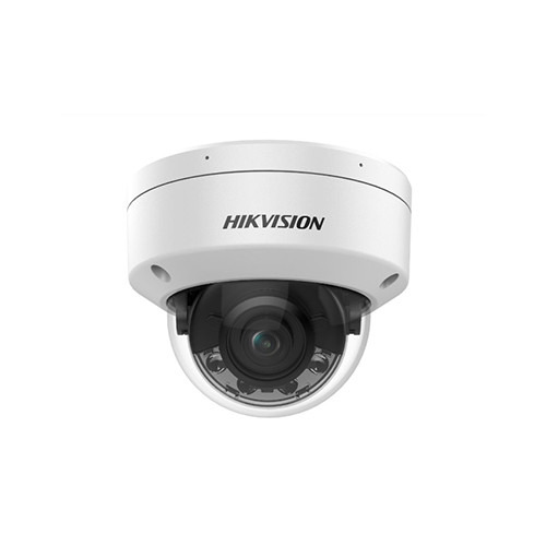 HIKVISION PRO DS-2CD2187G2H-LISU Cámara mini-domo IP 8Mpx, óptica fija 2.8 mm, IR + luz blanca 30m, ColorVu, WDR 130dB, Acusense