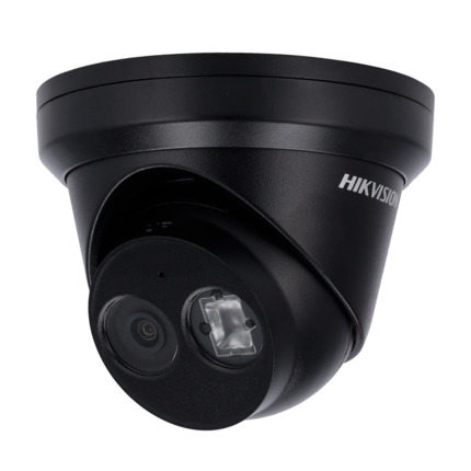 Comprar HIKVISION PRO DS-2CD2343G2-IU(2.8mm)(BLACK) Hikvision - Cámara Turret IP gama PRO - Resolución 4 Megapíxel (2688x1520) - Lente 2.8 mm | Micrófono integrado | PoE - IR alcance 30 m | Detección de movimiento 2.0 - AcuSense | Face Detection