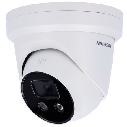 Comprar HIKVISION PRO DS-2CD2346G2-ISU/SL(2.8mm)(C) Hikvision - Cámara Turret IP gama PRO - Resolución 4 Megapíxel (2688x1520) - Lente 2.8mm | PoE | IR 30m | Micrófono y altavoz - AcuSense | Face capture | Luz disuasoria - Detección de movimiento 2.0