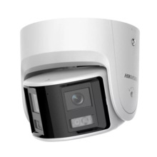 HIKVISION PRO DS-2CD2346G2P-ISU/SL (C) Cámara IP Turret Panorámica Dual 2.8mm 4MP Acusense IR30 IP67 Audio DarkFighter WDR120 Lu