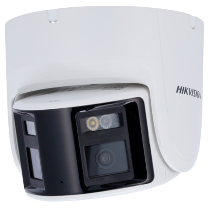Comprar HIKVISION PRO DS-2CD2347G2P-LSU/SL(2.8mm)(C) Hikvision - Cámara Turret IP Panorámica gama PRO - Resolución 4 Megapíxel | PoE | ColorVu - 2.8 mm | Micrófono | Sirena y flash disuasorio - Luz blanca 30 m | Detección de movimiento 2.0 - AcuSense | R