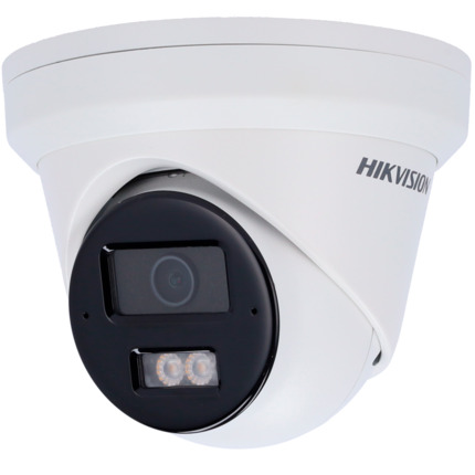 Comprar HIKVISION PRO DS-2CD2383G2-LI2U(2.8mm) Hikvision - Cámara Turret IP gama PRO - Resolución 8 Megapixel (3840x2160) - Lente 2.8 mm | Micrófono dual en array - Luz híbrida alcance 30 m | PoE | MicroSD | IP67 - AcuSense | Detección de movimiento 2.0