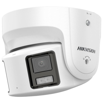 Comprar HIKVISION PRO DS-2CD2387G2P-LSU/SL(4mm)(C) Hikvision - Cámara Turret IP Panorámica gama PRO - Resolución 8 Megapíxel | PoE | ColorVu - 4 mm | Micrófono | Sirena y flash disuasorio - Luz blanca 30 m | Detección de movimiento 2.0 - AcuSense | IP67