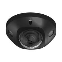 HIKVISION PRO DS-2CD2543G2-IS28BLK Cámara mini-domo IP 4Mpx, óptica fija 2.8mm, IR 30m, WDR, Acusense, micrófono incorporado, E/