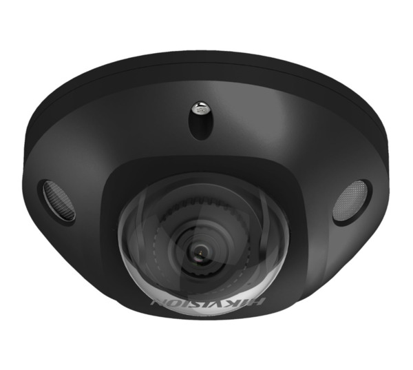HIKVISION PRO DS-2CD2543G2-IS(2.8mm)(BLACK) Cámara Minidomo IP 4MP 2.8 mm AcuSense IR30 MIC WDR120 E/S Audio Alarma IP67 Funcion (1)