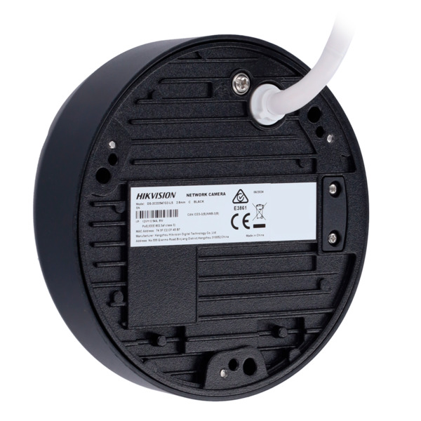 HIKVISION PRO DS-2CD2547G2-LS(2.8mm)(C)(BLACK) Hikvision - Cámara Domo IP gama PRO - Resolución 4 MPx | PoE | Alarmas | ColorVu (5)
