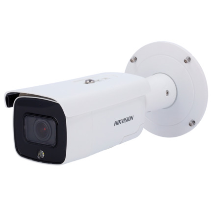 Comprar HIKVISION PRO DS-2CD2686G2-IZSU/SL(2.8-12mm)(C) Hikvision - Cámara Bullet  IP gama PRO - Resolución 8 Megapíxel (3840x2160) - Lente 2.8~12 mm | PoE+ | Alarmas | Audio - IR 60 m | MD 2.0 | Sirena y flash disuasorio - AcuSense | Reconocimiento faci