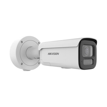 Comprar HIKVISION PRO DS-2CD2687G3-LIZS2UY Cámara bullet IP 8Mpx, óptica mot 2.8-12mm, IR+luz blanca 60m, ColorVu, WDR130dB, IA,SD, micro., estrob, E/S audio/alarm, IP67/IK10,NEMA4X, 12Vdc/PoE+