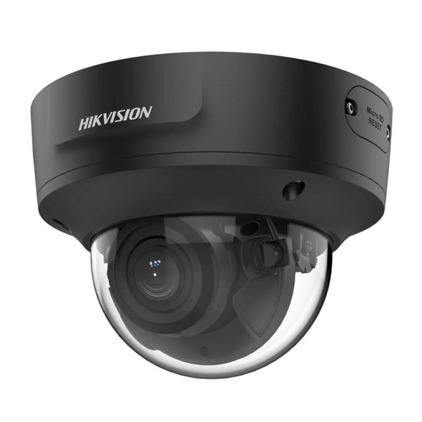 HIKVISION PRO DS-2CD2743G2-IZS(2.8-12mm)(BLACK) Cámara Domo IP 4MP varifocal motorizada 2.8-12mm AcuSense WDR120 IP67 IK10 IR40
