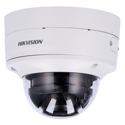 Comprar HIKVISION PRO DS-2CD2766G2-IZS(2.8-12mm)(C) Hikvision - Cámara Domo IP gama PRO - Resolución 6 MPx | Powered by DarkFighter - Lente 2.8~12 mm | PoE | Alarmas | Audio - IR alcance 40 m | Detección de movimiento 2.0 - AcuSense | Reconocimiento faci