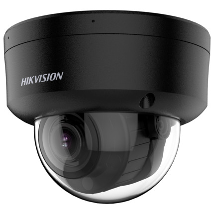 Comprar HIKVISION PRO DS-2CD2783G2-LIZS2U(2.8-12mm)/BLACK Hikvision - Cámara Domo IP gama PRO - Resolución 8 Megapíxel (3840x2160) - Lente 2.8~12 mm | MicroSD | IP67, IK10 - Luz híbrida alcance 40 m | Micrófono en array - AcuSense | MD 2.0 | Alarmas | Au