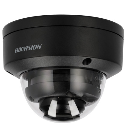 Comprar HIKVISION PRO DS-2CD2786G2HT-IZS(2.8-12)/eF//BLK Hikvision - Cámara Domo IP gama PRO - Resolución 8 MPx | Powered by DarkFighter - Lente 2.8~12 mm | PoE | Alarmas | Audio | Negra - IR alcance 40 m | Detección de movimiento 2.0 - AcuSense | Recono