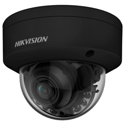 Comprar HIKVISION PRO DS-2CD2787G2HT-LIZS(2.8-12)/eF/BLK Hikvision - Cámara Domo IP gama PRO - Resolución 8 MPx (3840x2160) | PoE | Audio - Lente varifocal 2.8~12 mm | Alarmas | ColorVu - Luz híbrida 40m | MD 2.0 | Reconocimiento facial - AcuSense | IP67