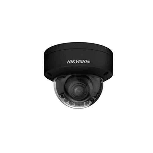 HIKVISION PRO DS-2CD2787G2HT-LIZSB Cámara mini-domo IP 8Mpx, óptica motorizada 2.8-12mm, IR + luz blanca 40m, ColorVu, WDR 130dB