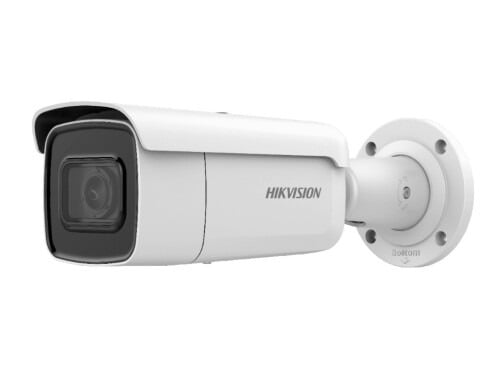 Hikvision Pro DS-2CD2T26G2-2I 28MM Cámara bullet IP 2Mpx, IR 60 m, óptica fija 2.8mm, WDR 120dB, Acusense, IP67, 12Vdc/PoE