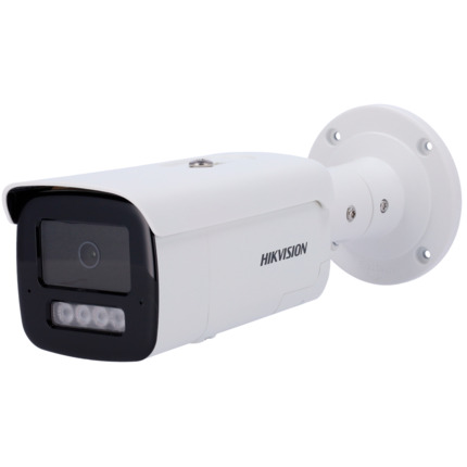 Comprar HIKVISION PRO DS-2CD2T46G2H-IS2U/SL(2.8mm)(eF) Hikvision - Cámara Bullet IP gama PRO - Resolución 4 Megapíxel (2688x1520) - Lente 2.8mm | PoE | IR 60m | Micrófono y altavoz - AcuSense | Face capture | Luz disuasoria - Detección de movimiento 2.0