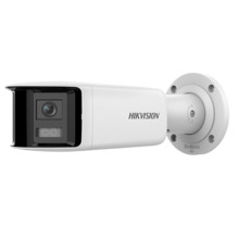 HIKVISION PRO DS-2CD2T46G2P-ISU/SL(C) Cámara Bullet IP Panorámica 4MP Acusense IP67 WDR120 Luz estroboscópica y audio Altavoz MI