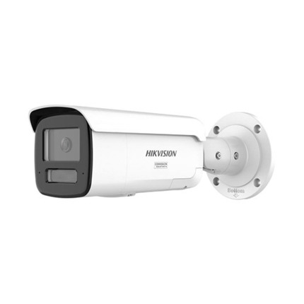 Comprar HIKVISION PRO DS-2CD2T47G3-LIS2UY2 Cámara bullet IP 4Mpx, óptica fija 2.8 mm, IR + luz blanca 60m, ColorVu, WDR 130dB, IA, SD, micro,, luz estrob., E/Salarm/audio,IP67,NEMA4X,12Vdc/PoE+