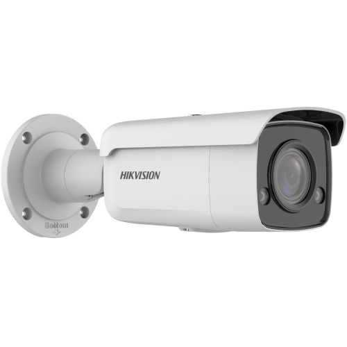HIKVISION PRO DS-2CD2T87G2-L 2.8MM Cámara bullet IP 8Mpx, ColorVu Luz visible 60m, óptica fija 2.8mm, WDR 130dB, Acusense, IP67,