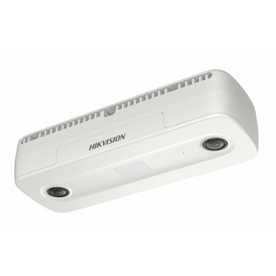 HIKVISION PRO DS-2CD6825G0/C-I(2mm)(B) Cámara IP Conteo de personas de doble lente 2MP 2mm WDR120 IR6 MIC IP67 Memoria eMMC 8GB