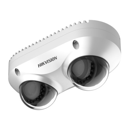 Comprar HIKVISION PRO DS-2CD6D52G0-IHS(2.8mm) Cámara Panorámica IP 5 Mpx - 1/2.7 Progressive Scan CMOS - Lente fija 2.8 mm - IR LEDs Alcance 10 m - PanoVu: Visión panorámica | Micrófono integrado - Alarma | Audio | IP67 | IK10
