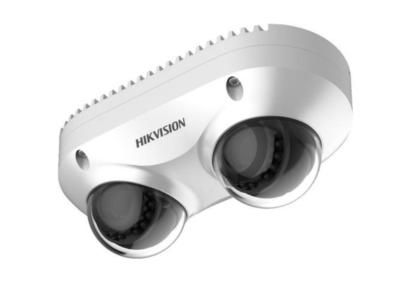 HIKVISION PRO DS-2CD6D82G0-IHS(2.8mm) Cámara PanoVu bidireccional 8MP WDR120 Calentador incorporado PoE IP67 IK10 MIC E/S Alarma
