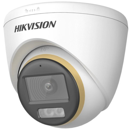 Comprar HIKVISION PRO DS-2CE72DF3T-LFS(2.8mm) Cámara Turret 4en1 2MP 2.8mm ColorVu Dual-light 40m IP67
