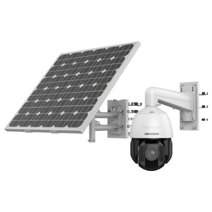 Comprar HIKVISION PRO DS-2DE5425IWG-K/4G Cámara IP domo PTZ Solar 4G - Resolución 4 Mpx (2560x1440) - Lente varifocal motorizada 4.8~120 mm - Incluye panel fotovoltaico para uso autónomo - Baterías de litio 360 Wh | IR 150m | Wi-Fi - MicroSD | eMMC | IP6
