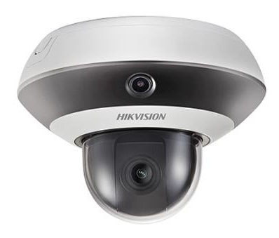 HIKVISION PRO DS-2PT3326IZ-DE3(2.8-12mm)(2mm) Cámara panorámica Panovu 360° Mini PTZ 2.8-12mm 2mm IR10 Zoom 4x Hikvision