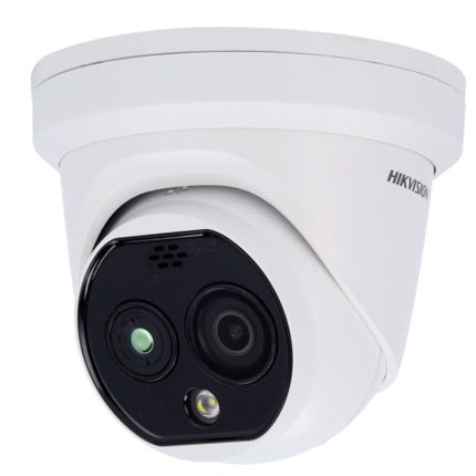 Comprar HIKVISION PRO DS-2TD1228-3/QA Cámara térmica Dual IP Hikvision Gama PRO - Sensor térmico 256x192 VOx | Lente 3.6 mm - Sensor óptico 1/2.7 4 Mpx | Lente 4.3 mm - Sensibilidad térmica  40mK - Detección de preventiva de incendios y alarma - Rango me
