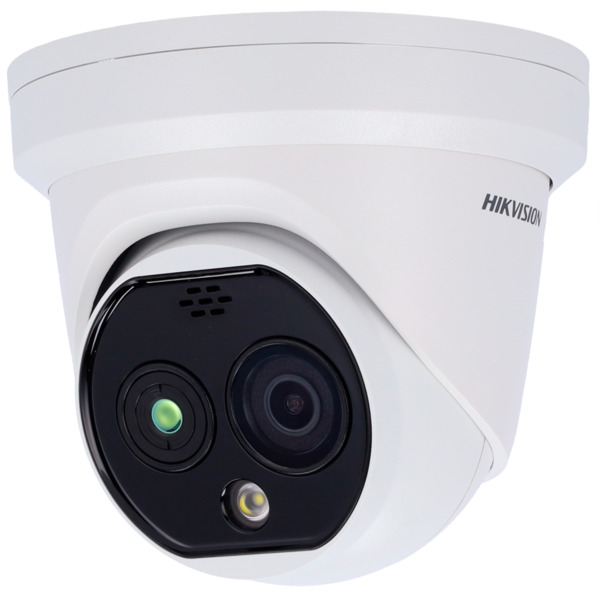 HIKVISION PRO DS-2TD1228T-2/QA(B) Cámara térmica Dual IP Hikvision Gama PRO - Sensor térmico 256x192 VOx | Lente 2.1 mm - Sensor