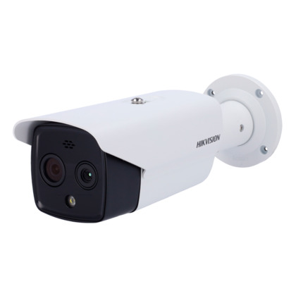 Comprar HIKVISION PRO DS-2TD2617-3/QA Cámara térmica Dual IP Hikvision Gama PRO - Sensor térmico 160x120 VOx | Lente 3.1 mm - Sensor óptico 1/2.7 4 Mpx | Lente 4 mm - Sensibilidad térmica  40mK - Detección de preventiva de incendios y alarma - Rango medi