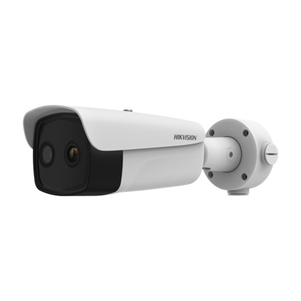 Comprar HIKVISION PRO DS-2TD2637-25/QY Cámara térmica Dual IP Hikvision Gama PRO - Sensor térmico 384x288 VOx | Lente 25 mm - Sensor óptico 1/2.7 4 Mpx | Lente 12 mm - Sensibilidad térmica  35 mK - Rango medición temp -20~150ºC / ± 8ºC - IP67 | IK10 | An