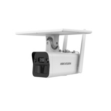HIKVISION PRO DS-2XS2T41G1-ID4GS74 Kit Cámara bullet IP 4Mpx con panel solar, IR 30m, óptica fija 4mm, GSM 4G, PIR 10m, H.265+,