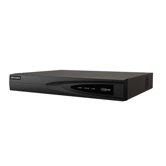 HIKVISION PRO DS-7604NI-K1/4P(C)/alarm Grabador NVR IP 4CH 1U 4K 4PoE Alarma E/S Audio 1HDD Motion Detection 2.0 Hikvision