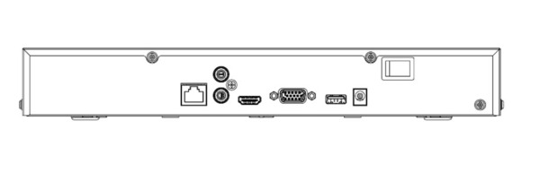 HIKVISION PRO DS-7608NI-Q1(D) Grabador NVR IP 8CH 8MP 160/80 Mbps 1HDD E/S Audio Hikvision (1)