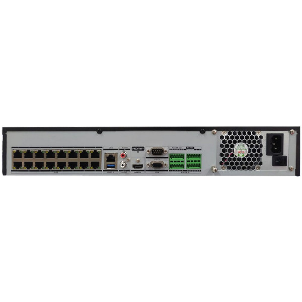 HIKVISION PRO DS-7716NXI-K4/16P Grabador IP NVR 16CH 16CH PoE 4K 12MP 1.5U Acusense Motion Detection 2.0 4xHDD Alarma 16/4 Hikvi (1)