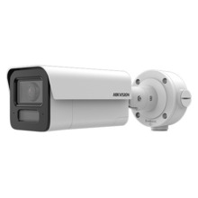HIKVISION PRO IDS-2CD5T47G2V-XHSY2 Cámara bullet IP 4Mpx, óptica fija 2.8mm, IR+luz blanca 80m, DarkFighter, IA DeepInView, WDR,