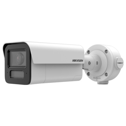 Comprar HIKVISION PRO iDS-2CD5T47G2/V-XHSY(4mm) Cámara Bullet IP Hikvision SOLUTIONS - DarkFighter | ColorVu | AcuSense | 5 Streams  - Resolución 4 Mpx (2688x1520) - Lente 4 mm | MicroSD | Audio - Luz híbrida 80 m | PoE+  | Alarm - IP67 | IK10 | Anti-cor