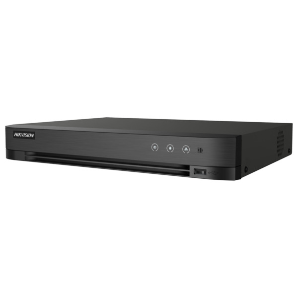 HIKVISION PRO iDS-7216HQHI-M1/FA/A Hikvision DVR 5n1 - 16 CH HDTVI / HDCVI / AHD / CVBS, 24CH IP - Salida HDMI y VGA - 4CH Reduc