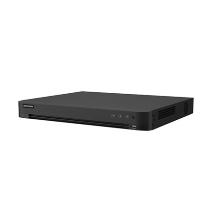 Comprar IDS-7216HQHI-M2-XT DVR 16ch ACUSENSE (8 ch detec humano/coche), 5 en 1(HD-TVI, AHD, HD-CVI, analóg e IP), 2 HDDs 12TB (n.i.), RS485, BNC y VGA/HDMI